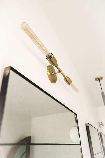 Full length Large Modern Wall Mirror Bathroom Vanity Decorative Industrial Rectangle Steel Framed Frameless Metal Black White Steel Finish